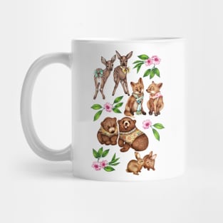 Forest Friends in Spring Mug